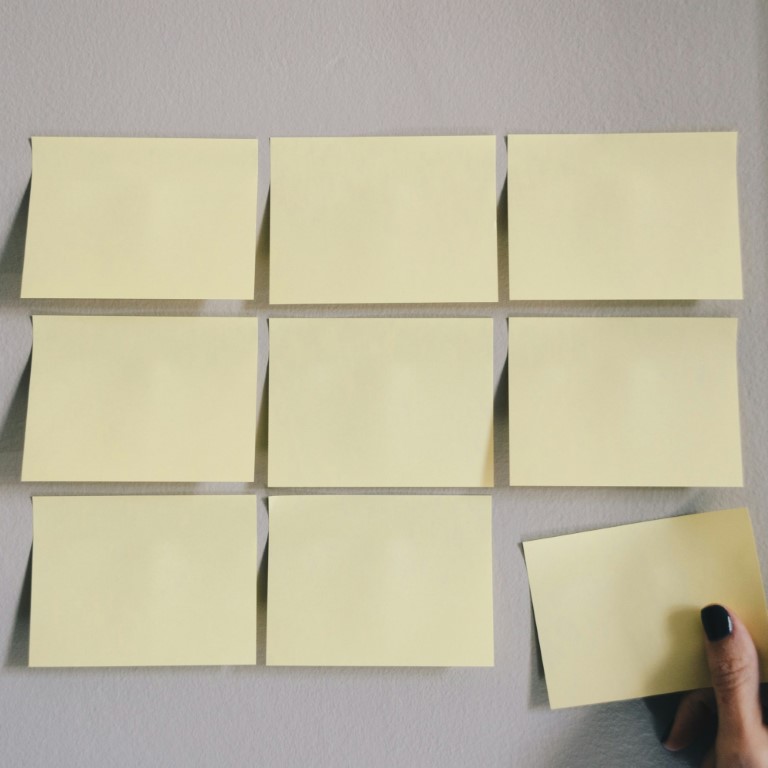 Sticky Notes on a Wall